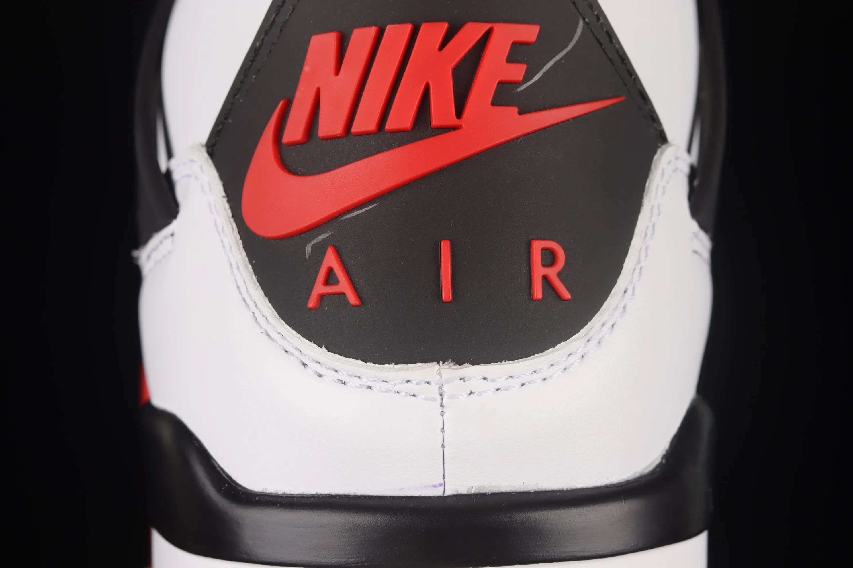 All categories Air Jordan Jordan series basketball shoes Air Jordan 4 foreign trade version Air Jordan 4 Retro "Fire Red" AJ4 Joe 4 white red flame red basketball shoes DC7770-160